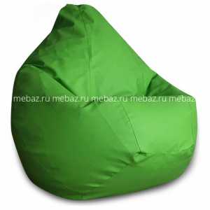 мебель Кресло-мешок Зеленая ЭкоКожа XL