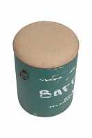 мебель Столик-табурет Barrel Green зеленый