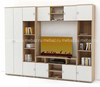 мебель Стенка для гостиной Тунис-3 MAS_STNT-3-DSB