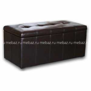 мебель Банкетка-сундук Лонг коричневая