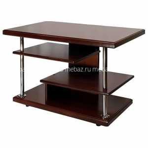 мебель Стол журнальный Комфорт-3 средне-коричневый
