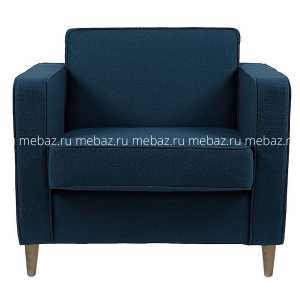 мебель Кресло George сине-серое