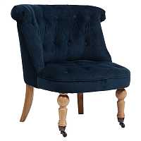 мебель Кресло Amelie массив ткань синее