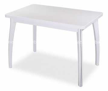 мебель Стол обеденный Румба ПР-1 с камнем DOM_Rumba_PR-1_KM_04_BL_07_VP_BL