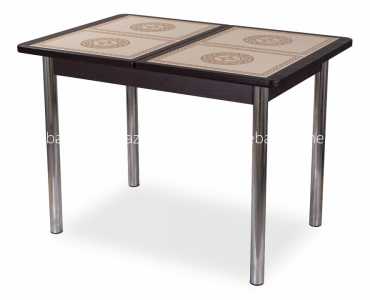мебель Стол обеденный Каппа ПР с плиткой и мозаикой DOM_Kappa_PR_VP_VN_02_pl_52