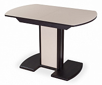 мебель Стол обеденный Танго ПО-1 со стеклом DOM_Tango_PO-1_VN_st-KR_05-1_VN-KR