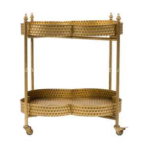 мебель Сервировочный столик Clover золотой