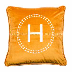 мебель Декоративная подушка Hevy квадратная оранжевая
