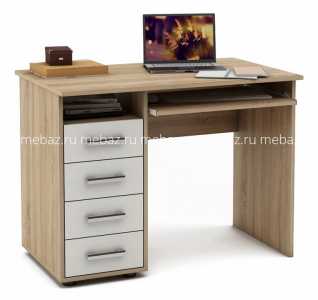 мебель Стол компьютерный Остин-4 MAS_PSO-4-DSB