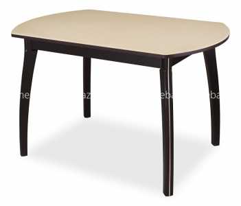 мебель Стол обеденный Румба ПО с камнем DOM_Rumba_PO_KM_06_VN_07_VP_VN