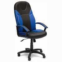 мебель Кресло компьютерное Twister черный/синий TET_twister_black_blue