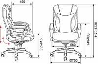 мебель Кресло для руководителя T-9916/BROWN