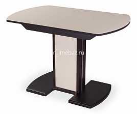 Стол обеденный Танго ПО-1 со стеклом DOM_Tango_PO-1_VN_st-KR_05-1_VN-KR