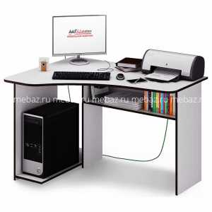 мебель Стол компьютерный Триан-1 MAS_MST-UST-01-R-16BEL