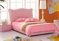 мебель Кровать Pink Leather Kitty 90х200