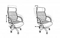 мебель Кресло для руководителя Бюрократ T-8010SL/IVORY