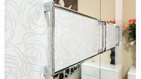 мебель Шкаф для белья Амели СМ-193.07.001 R белый глянец