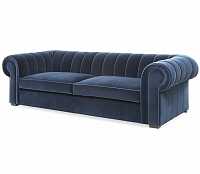 мебель Диван Chestor 200*110 прямой синий