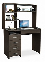 мебель Стол компьютерный Милан-1 с надставкой MAS_MST-SDM-01-N-VE