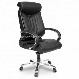 Кресло для руководителя Chairman 420 черный/хром, черный