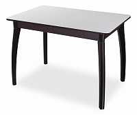 мебель Стол обеденный Танго ПР-1 со стеклом DOM_Tango_PR-1_VN_st-BL_07_VP_VN