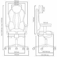 мебель Кресло для руководителя Grande KLK_0403