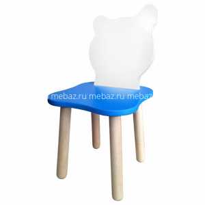 мебель Стул Джери Бело-голубой PLT_10261-1