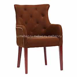 Кресло Rochester коричневое