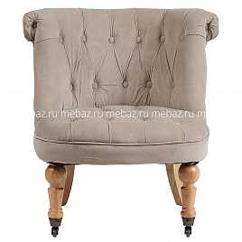 Кресло Amelie French Country Chair серо-бежевое