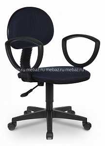 Кресло компьютерное Бюрократ CH-213AXN синий/черный