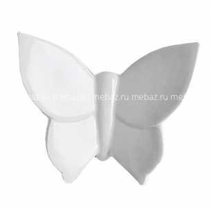 мебель Декоративная бабочка Butterfly (белая) h14 (12*14*5)