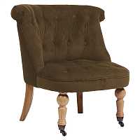 мебель Кресло Amelie темно-коричневое