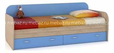 мебель Кровать Ника 424 MOB_Nika424_blue 800х2000