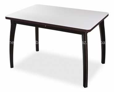 мебель Стол обеденный Румба ПР с камнем DOM_Rumba_PR_KM_04_VN_07_VP_VN