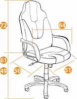 мебель Кресло компьютерное Neo1 TET_12215