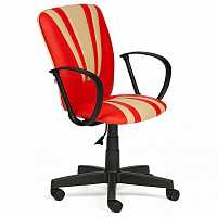 мебель Кресло компьютерное Spectrum красный/бежевый TET_spectrum_red_beige