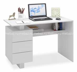 мебель Стол письменный Ренцо-2 MAS_MST-SRE-02-R-16-BEL