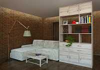 мебель Стеллаж комбинированный Либерти-62 MAS_Stellazh_Liberti-62DS
