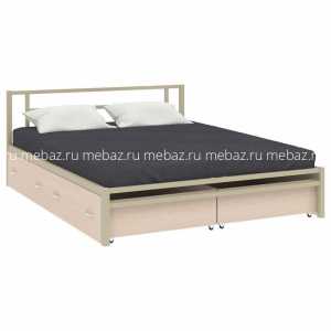 мебель Кровать двуспальная Титан FSN_4S-TI_4y_dub-1014 1600х2000