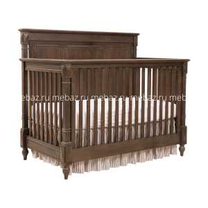 мебель Кровать детская Gracia Коричневая с матрасом 120х60