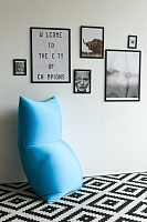 мебель Кресло FLEXY Голубое