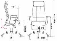 мебель Кресло для руководителя T-995ECO/BLACK