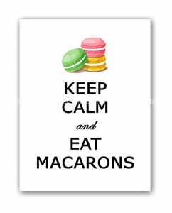 мебель Постер Macarons А4