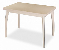 мебель Стол обеденный Румба ПР-1 с камнем DOM_Rumba_PR-1_KM_06_MD_07_VP_MD