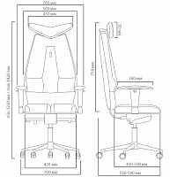 мебель Кресло для руководителя Jet KLK_0301