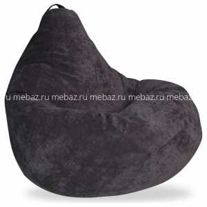 мебель Кресло-мешок Темно-серый микровельвет II