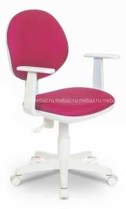 мебель Кресло компьютерное Бюрократ CH-W356AXSN розовое
