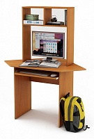 мебель Стол компьютерный Лайт-К СН MAS_USLT-K-SN-VI