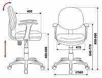 мебель Кресло компьютерное CH-356AXSN/G