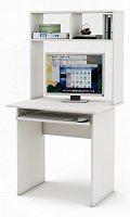 мебель Стол компьютерный Лайт-1К СН MAS_PSLT-1K-SN-BEL